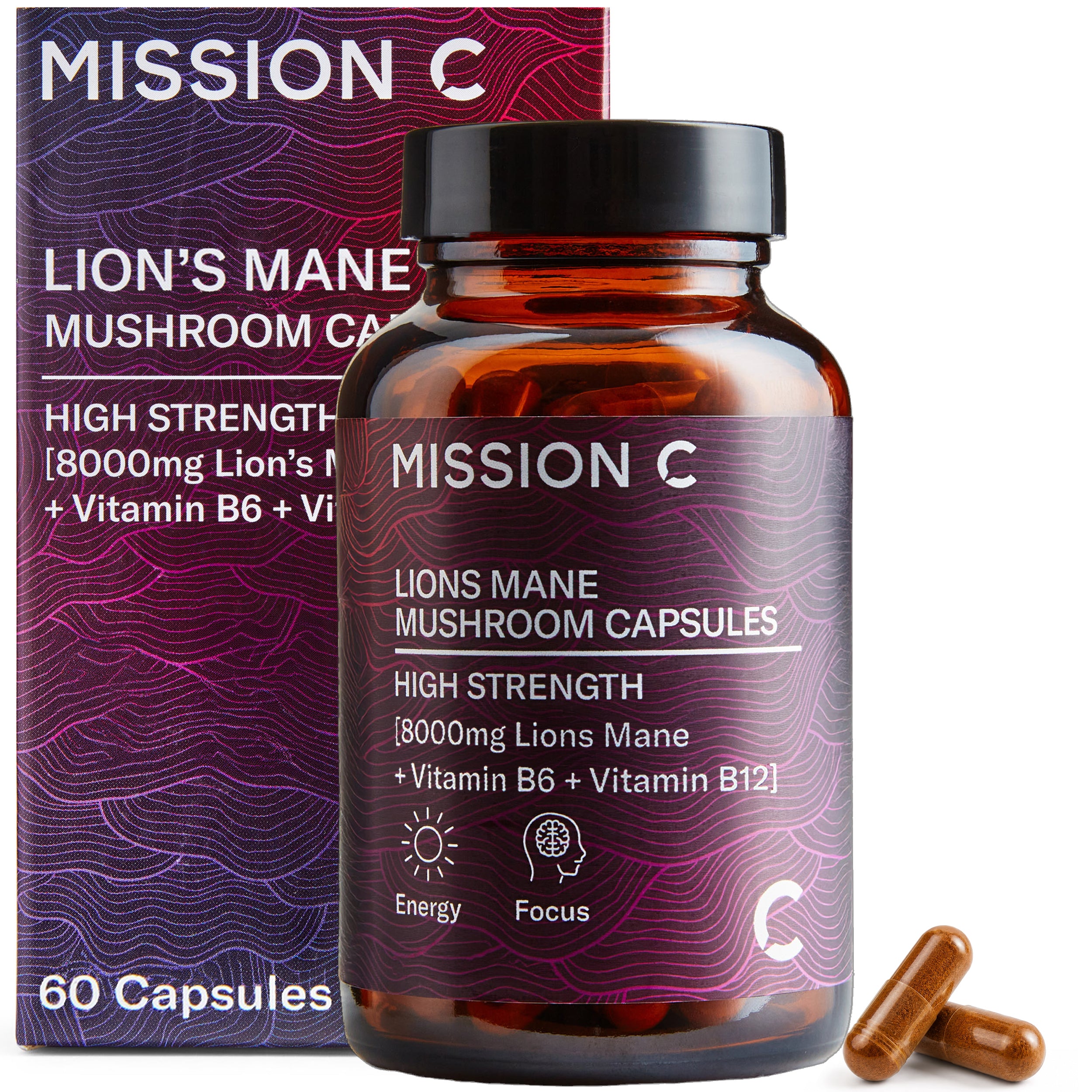 Lion's Mane Mushroom 8000mg Capsules