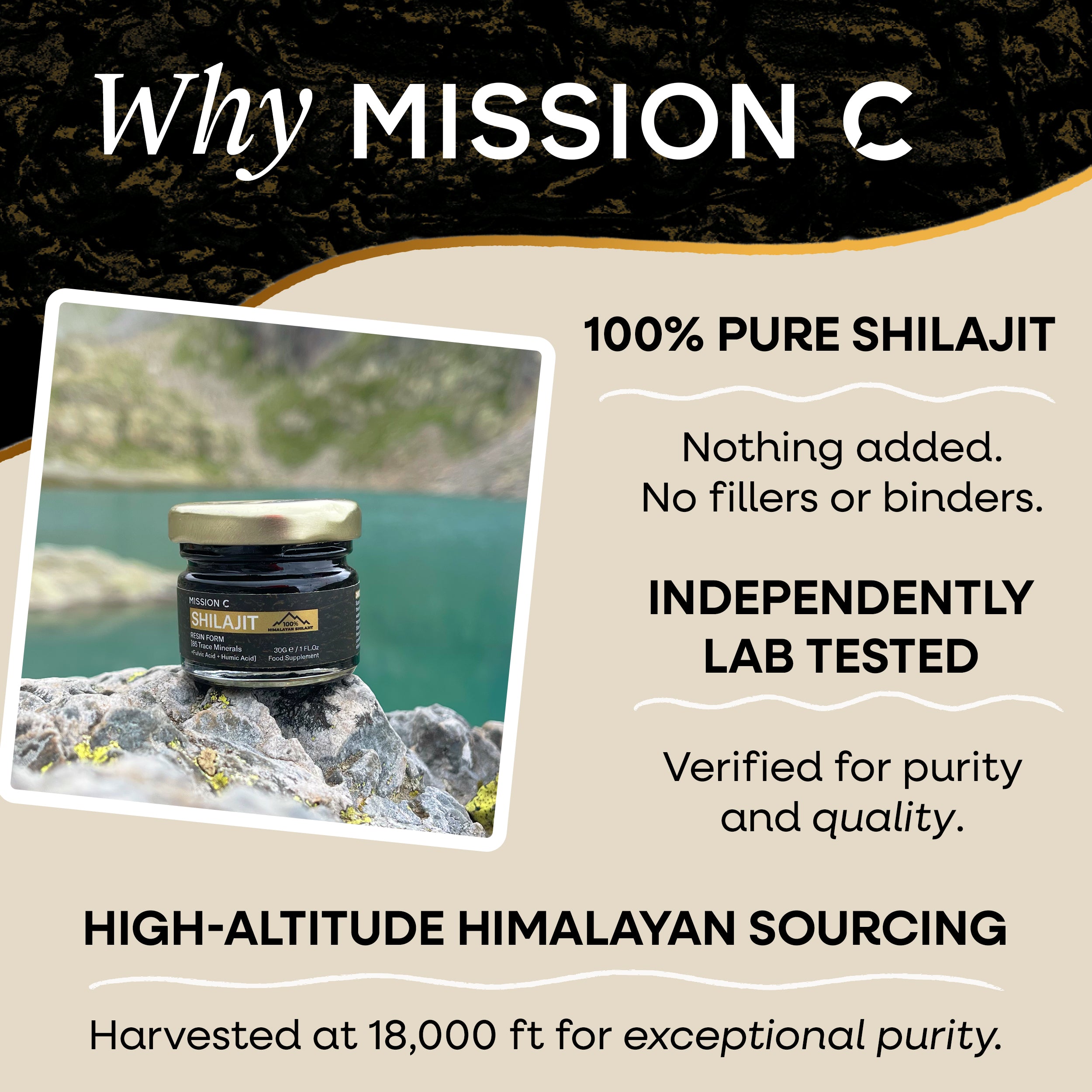 Pure Himalayan Shilajit Resin 30g